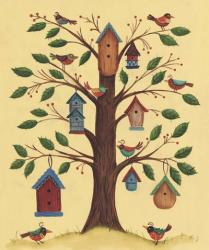 Bird House Tree | Obraz na stenu