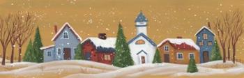 Snowy Village | Obraz na stenu