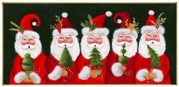Five Santas | Obraz na stenu