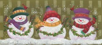 Three Snowmen | Obraz na stenu