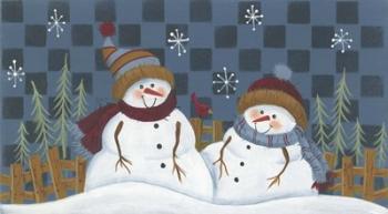 Two Snowmen | Obraz na stenu