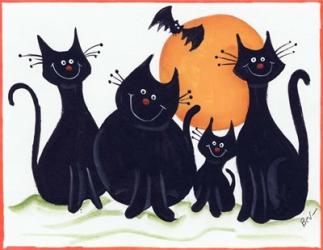 Halloween Kitties | Obraz na stenu