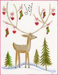 Reindeer Joy | Obraz na stenu