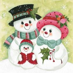 Snow Family | Obraz na stenu