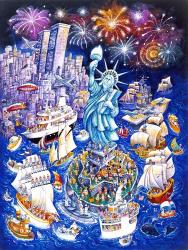Miss Liberty | Obraz na stenu