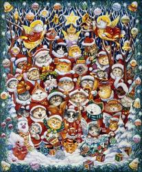 Santa Claws | Obraz na stenu
