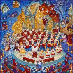 Holy Cats Meow-A- Lujah Chorus | Obraz na stenu