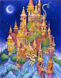 The Dragons Castle | Obraz na stenu