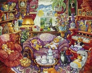 Teatime For Teddy | Obraz na stenu