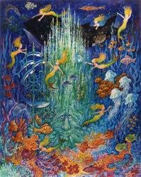 Neptune & The Mermaids | Obraz na stenu