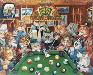 The Hustler ( Pool Cats ) | Obraz na stenu