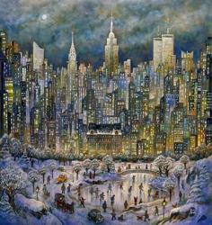 Snowtime In New York | Obraz na stenu