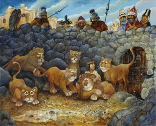 Daniel In Lions Den | Obraz na stenu