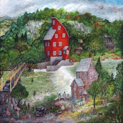 The Red Mill | Obraz na stenu