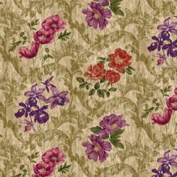 Scroll Velvet Striae Plum | Obraz na stenu