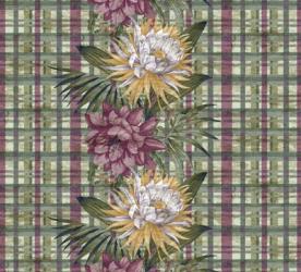 Cereus Plaid Sagep Plum | Obraz na stenu