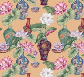 Chinese Vases Apricot | Obraz na stenu