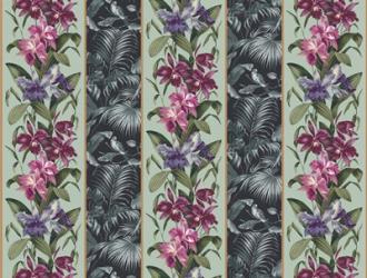 Orchid Panel Toile Black Opal | Obraz na stenu