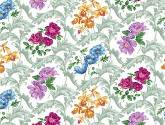 Twiggy Scroll Floral Pastel | Obraz na stenu