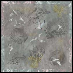 Foggy Sea Terns | Obraz na stenu