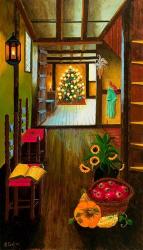 Colonial Christmas Tree | Obraz na stenu