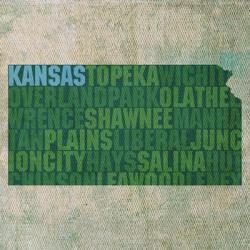 Kansas State Words | Obraz na stenu