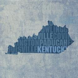 Kentucky State Words | Obraz na stenu