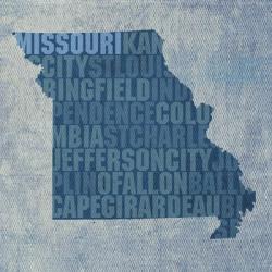 Missouri State Words | Obraz na stenu