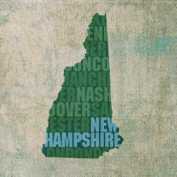New Hampshire State Words | Obraz na stenu