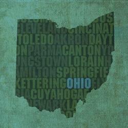 Ohio State Words | Obraz na stenu