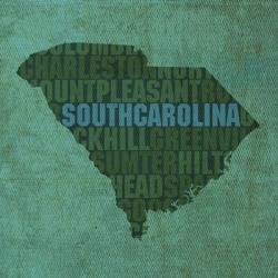 South Carolina State Words | Obraz na stenu