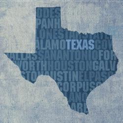 Texas State Words | Obraz na stenu