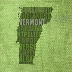 Vermont State Words | Obraz na stenu