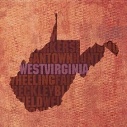 West Virginia State Words | Obraz na stenu