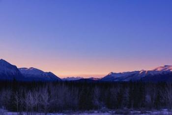 Alpenglow | Obraz na stenu