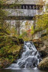 Mill Bridge Waterfall | Obraz na stenu