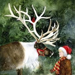 Faith Hope and Reindeer | Obraz na stenu