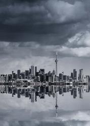 Toronto Skyline From Colonel Samuel Smith Park Reflection No 1 | Obraz na stenu
