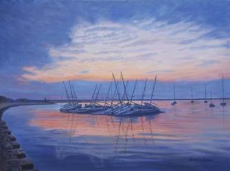 Resting Skiff Boats | Obraz na stenu