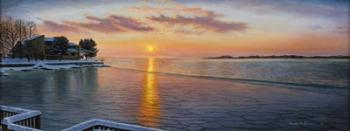 Branford Sunset Beach | Obraz na stenu