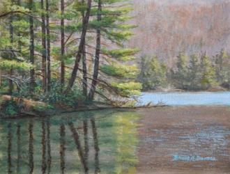 Pine Lake | Obraz na stenu