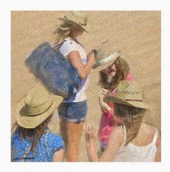 Girls on the Beach | Obraz na stenu