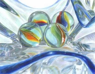 Bowl Of Marbles | Obraz na stenu