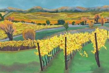 Autumn Vineyard | Obraz na stenu