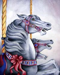 Carousel Horses | Obraz na stenu