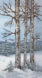 Aspen Trio Winter | Obraz na stenu