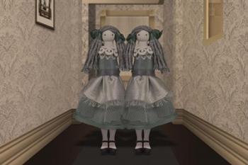 Twins in the Hallway | Obraz na stenu
