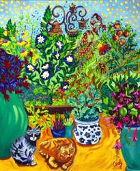 Los Gatos Garden | Obraz na stenu
