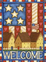 American Welcome Cottage | Obraz na stenu