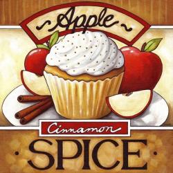 Cupcake Apple Cinnamon  Spice | Obraz na stenu